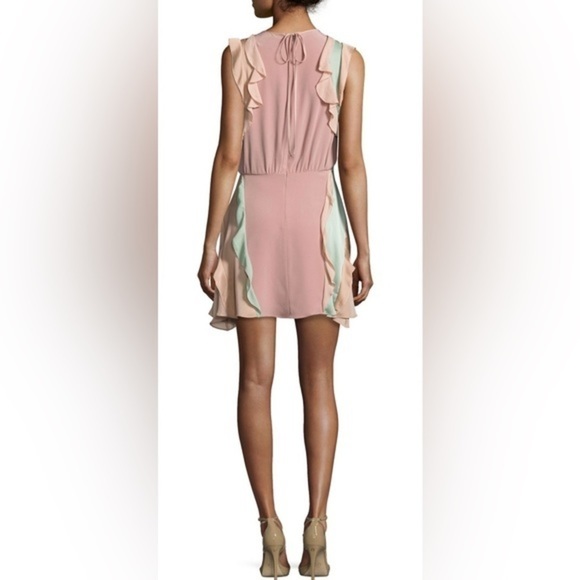 Alexis Keely Colorblock Ruffle Mini Dress ✨ - Picture 4 of 11